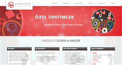 Desktop Screenshot of kardeslersilikon.com