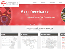 Tablet Screenshot of kardeslersilikon.com